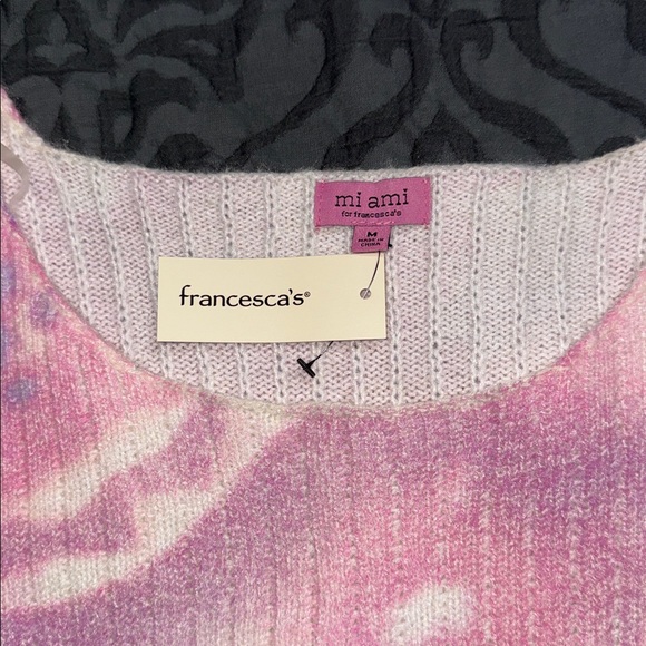 Miami for Francesca's women's size medium long sleeve ribbed pullover sweater - Picture 11 of 14